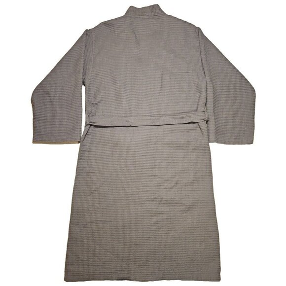 Hotel Spa Robe Waffle Weave HERS Egyptian Cotton Luxor Las Vegas Full Length OS - Picture 8 of 10